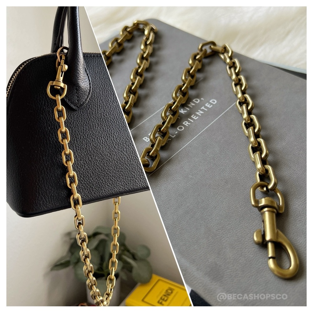 Brass Oval Shoulder Strap Replacement for Saddle Bag